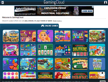 Tablet Screenshot of gamingcloud.com